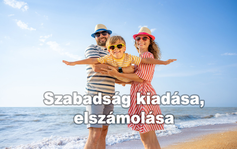 szabadag kiadasa elszamolasa